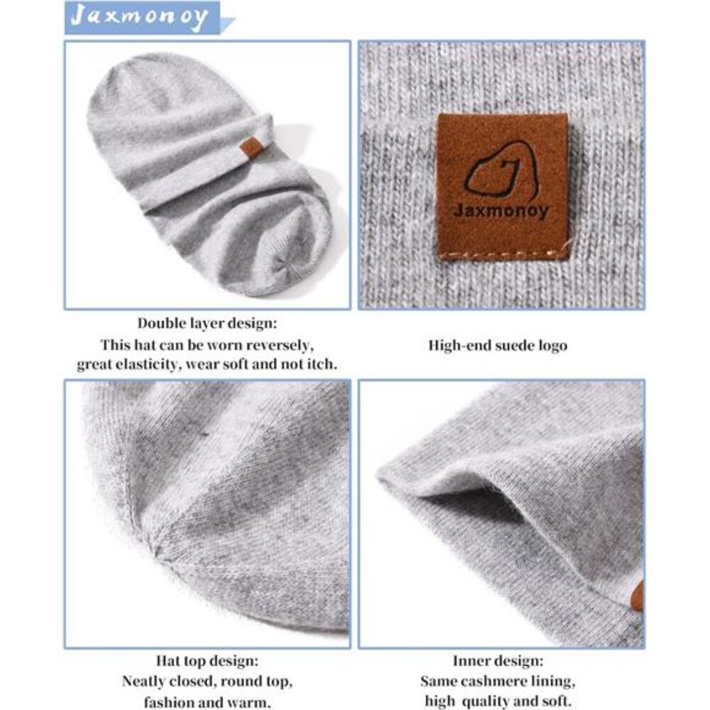 Slouchy Knit Beanie - Picture 6 of 7